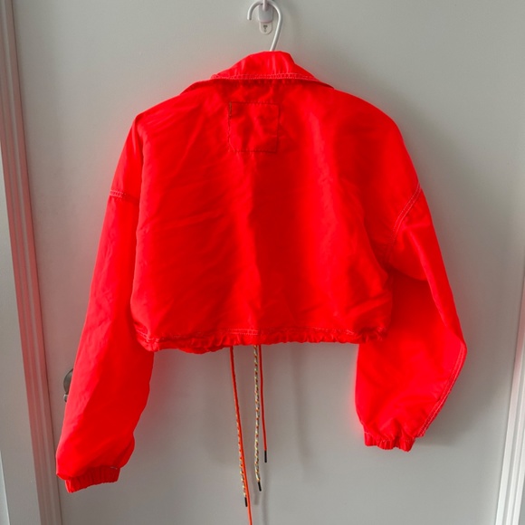 Neon Vintage Urban Outfitters Cropped Jacket XS - Picture 2 of 4